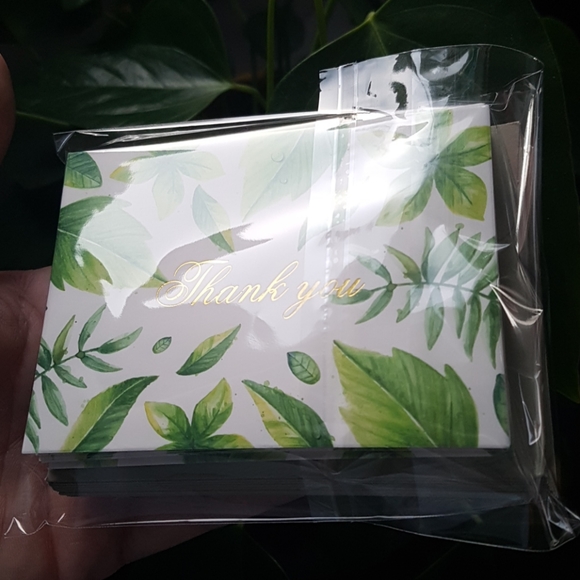 24 pcs Leaves Thank You Cards 2.75x3.75" in - Picture 11 of 12